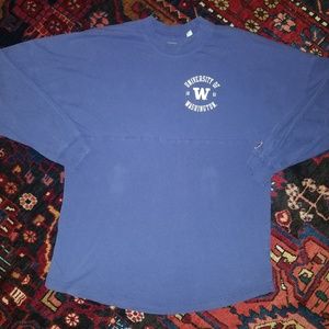 UW spirit jersey long sleeve t shirt size medium